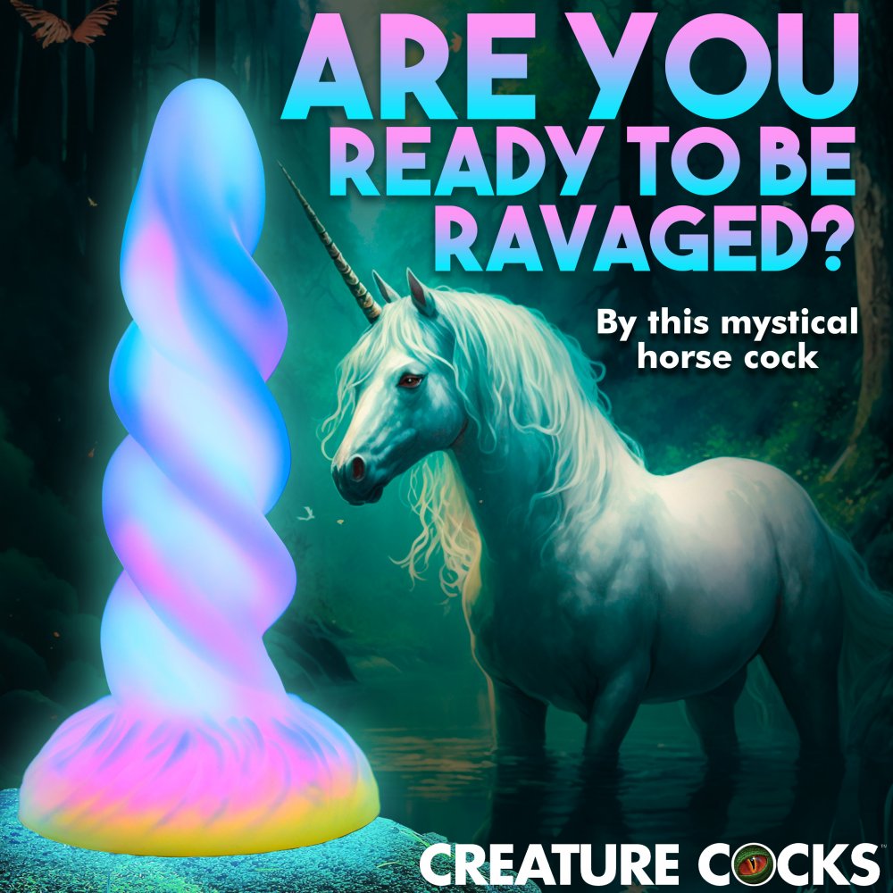 Moon Rider Glow-In-The-Dark Unicorn Dildo – Extreme Toyz