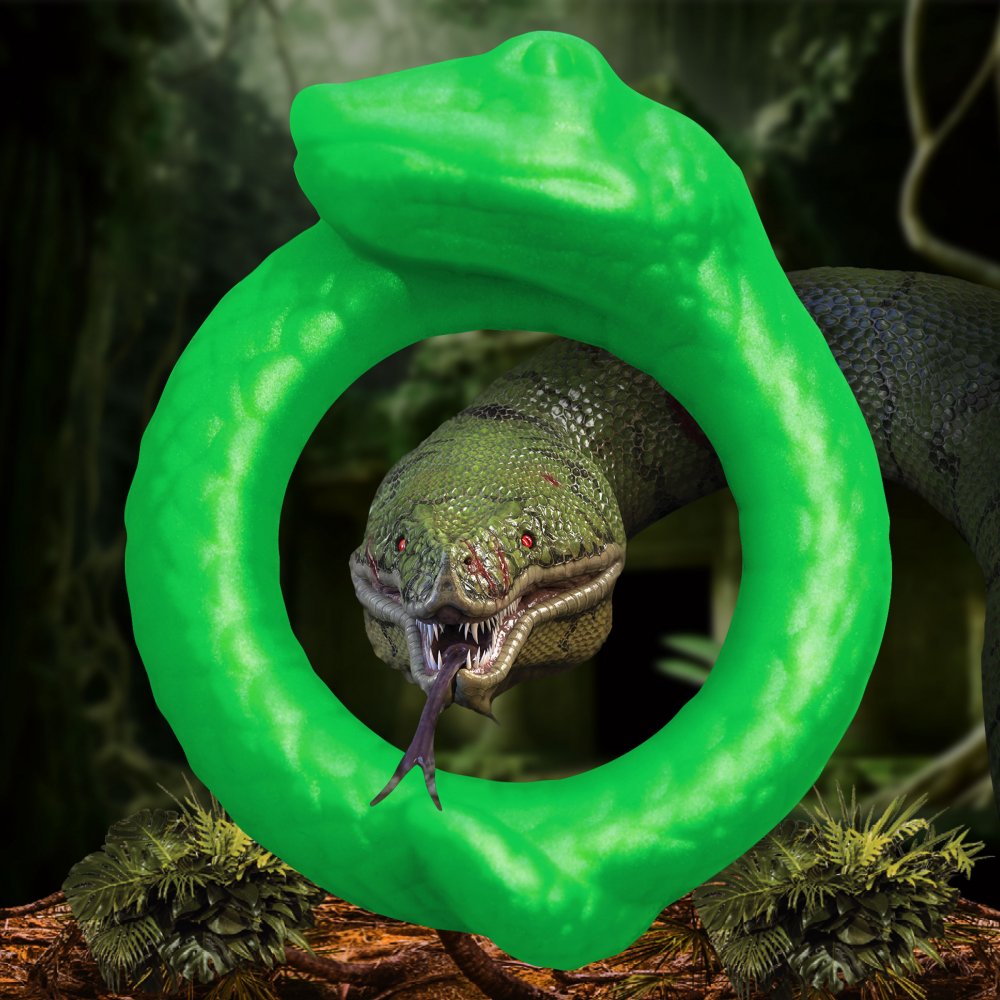 Serpentine Silicone Cock Ring – Extreme Toyz