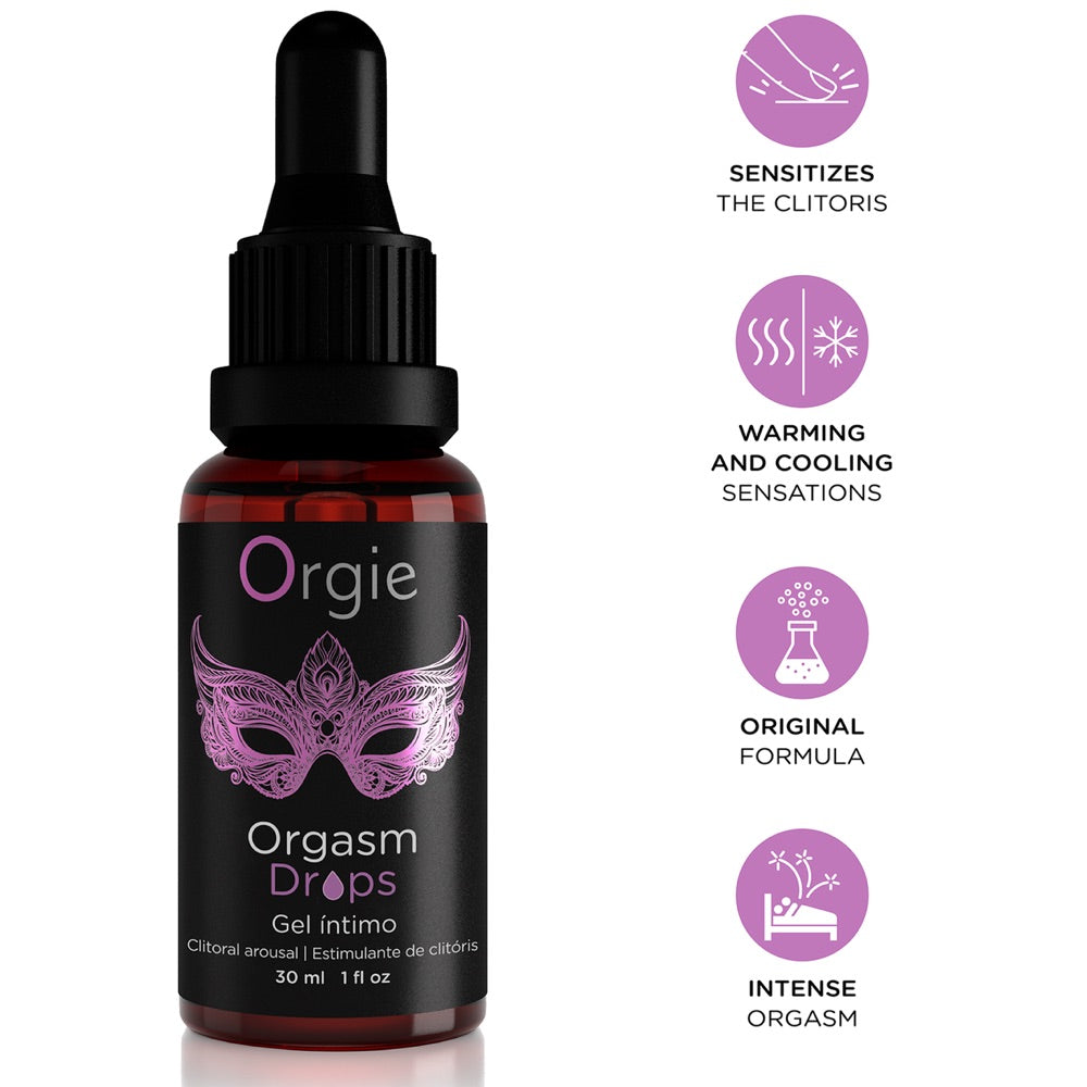 Orgasm Drops Clitoral Arousal Intimate Gel 30ml – Extreme Toyz