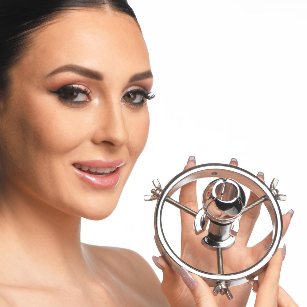 Forced Spread Stainless Steel Anal Explorer Extreme Toyz