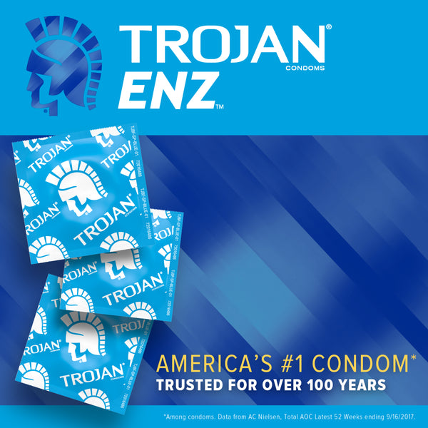 ENZ Armor Spermicidal Lubricated Condoms - 3 Pack