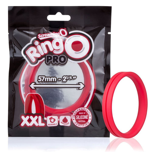 RingO Pro Silicone Cock Ring - XXL