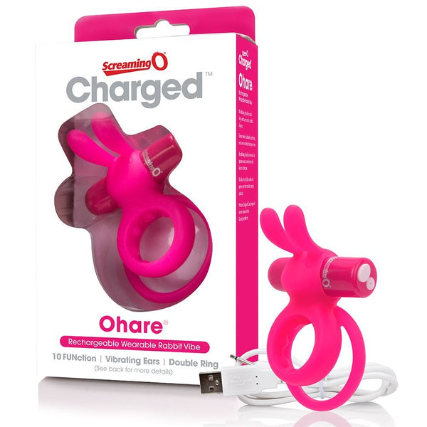 Charged OHare Rechargeable Double Cock Ring