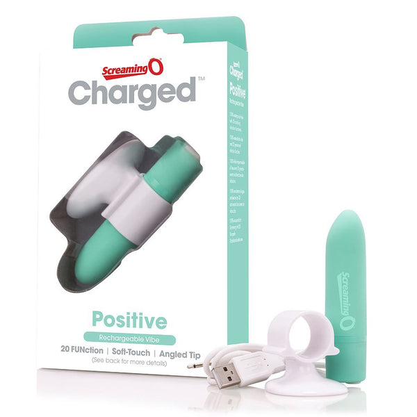 Charged Positive Rechargeable Vibe