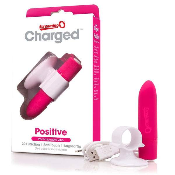 Charged Positive Rechargeable Vibe