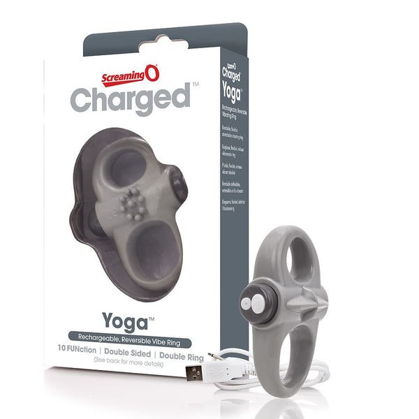 Charged Yoga Rechargeable Reversible Cock Ring