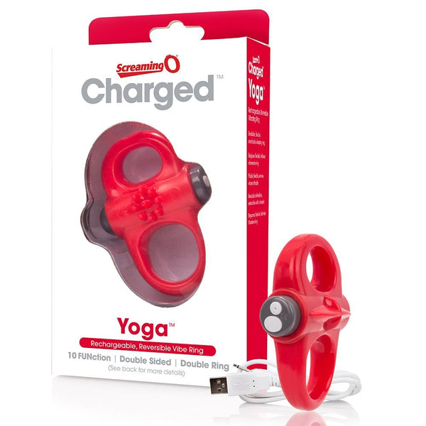 Charged Yoga Rechargeable Reversible Cock Ring