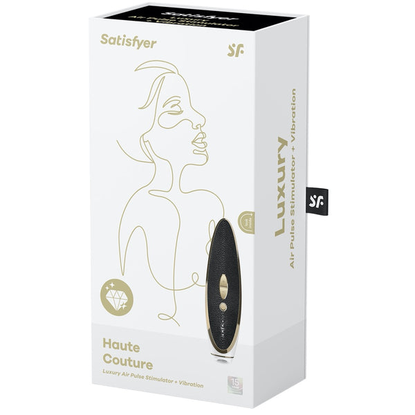 Haute Couture Luxury Air Pulse Stimulator + Vibration