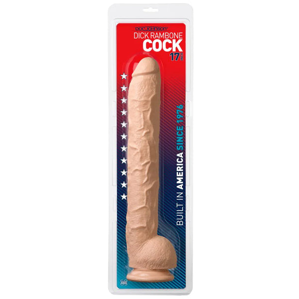 Classic Dick Rambone 17" Cock - Cream
