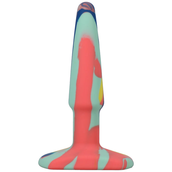 Doc Johnson A-Play Groovy Sunrise Silicone Anal Plug - 4 inch - Extreme Toyz Singapore - https://extremetoyz.com.sg - Sex Toys and Lingerie Online Store - Bondage Gear / Vibrators / Electrosex Toys / Wireless Remote Control Vibes / Sexy Lingerie and Role Play / BDSM / Dungeon Furnitures / Dildos and Strap Ons &nbsp;/ Anal and Prostate Massagers / Anal Douche and Cleaning Aide / Delay Sprays and Gels / Lubricants and more...