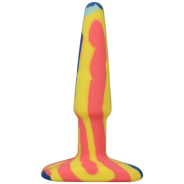 Doc Johnson A-Play Groovy Sunrise Silicone Anal Plug - 4 inch - Extreme Toyz Singapore - https://extremetoyz.com.sg - Sex Toys and Lingerie Online Store - Bondage Gear / Vibrators / Electrosex Toys / Wireless Remote Control Vibes / Sexy Lingerie and Role Play / BDSM / Dungeon Furnitures / Dildos and Strap Ons &nbsp;/ Anal and Prostate Massagers / Anal Douche and Cleaning Aide / Delay Sprays and Gels / Lubricants and more...