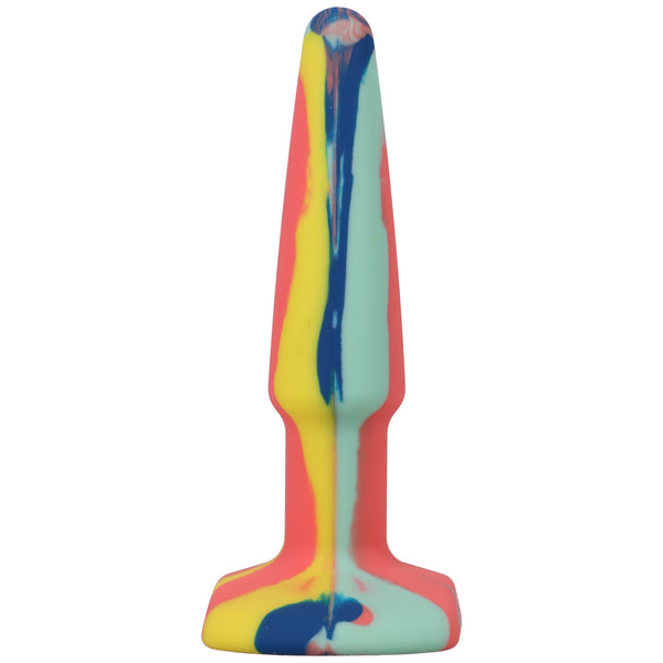 Doc Johnson A-Play Groovy Sunrise Silicone Anal Plug - 4 inch - Extreme Toyz Singapore - https://extremetoyz.com.sg - Sex Toys and Lingerie Online Store - Bondage Gear / Vibrators / Electrosex Toys / Wireless Remote Control Vibes / Sexy Lingerie and Role Play / BDSM / Dungeon Furnitures / Dildos and Strap Ons &nbsp;/ Anal and Prostate Massagers / Anal Douche and Cleaning Aide / Delay Sprays and Gels / Lubricants and more...