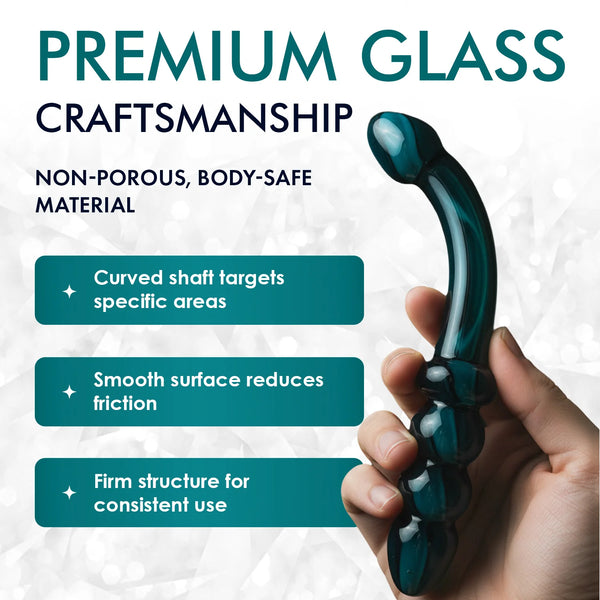 Hamsa Glass Dildo