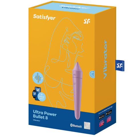 Ultra Power Bullet 8 Connect App - Violet
