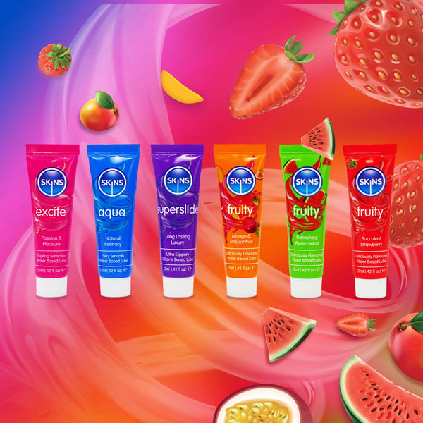 Vital & Fruity Lubes 6 Pack