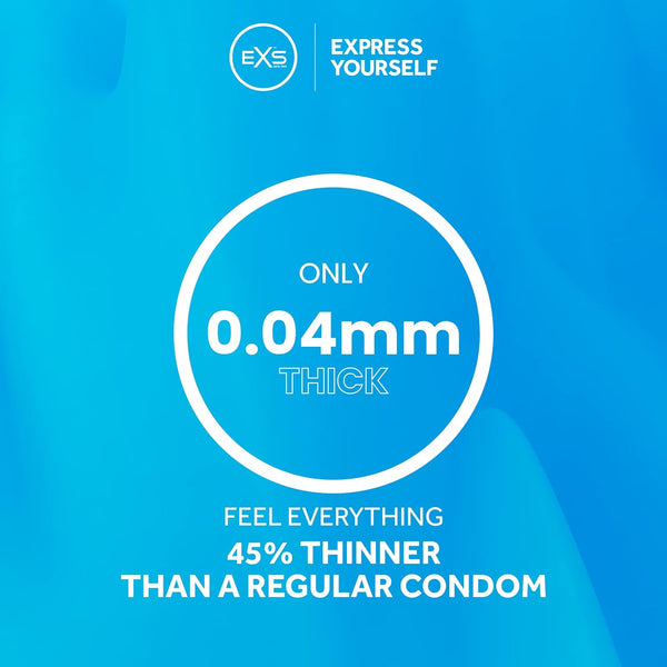 EXS Air Thin Condoms - 12 Pack - Extreme Toyz Singapore - https://extremetoyz.com.sg - Sex Toys and Lingerie Online Store - Bondage Gear / Vibrators / Electrosex Toys / Wireless Remote Control Vibes / Sexy Lingerie and Role Play / BDSM / Dungeon Furnitures / Dildos and Strap Ons  / Anal and Prostate Massagers / Anal Douche and Cleaning Aide / Delay Sprays and Gels / Lubricants and more...