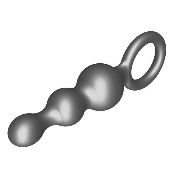 BUTTOCKS The Stuffer Metallic Silicone Anal Plug