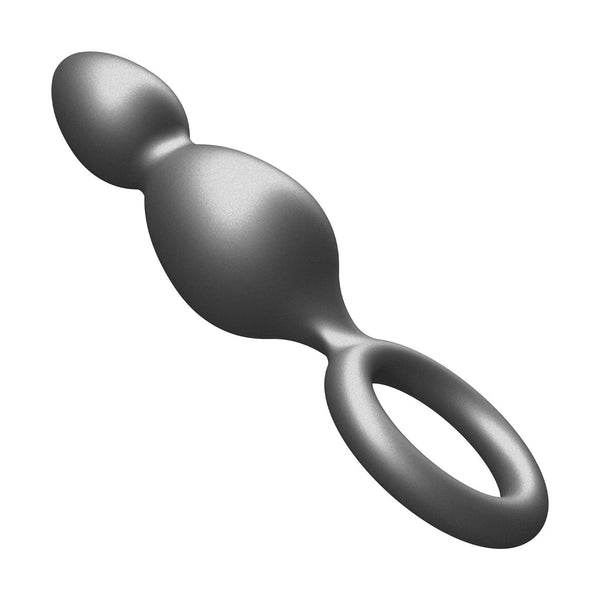 BUTTOCKS The Plugger Metallic Silicone Anal Plug