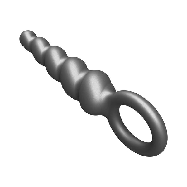 BUTTOCKS The Screw Metallic Silicone Anal Plug