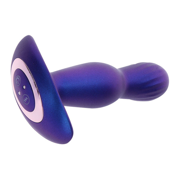 BUTTOCKS The Stout Inflating & Vibrating Remote Controlled Rechargeable Butt Plug