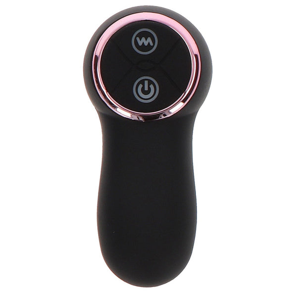BUTTOCKS The Stout Inflating & Vibrating Remote Controlled Rechargeable Butt Plug