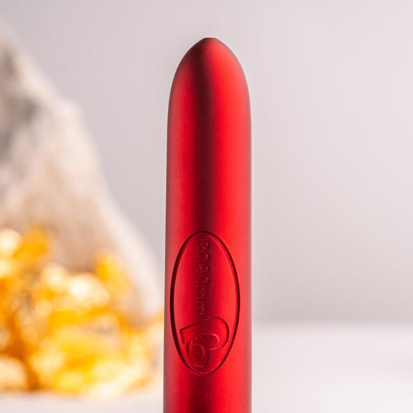 Rocks-Off RO-90 Scarlet Velvet 10 Speeds Bullet - Extreme Toyz Singapore - https://extremetoyz.com.sg - Sex Toys and Lingerie Online Store - Bondage Gear / Vibrators / Electrosex Toys / Wireless Remote Control Vibes / Sexy Lingerie and Role Play / BDSM / Dungeon Furnitures / Dildos and Strap Ons  / Anal and Prostate Massagers / Anal Douche and Cleaning Aide / Delay Sprays and Gels / Lubricants and more...