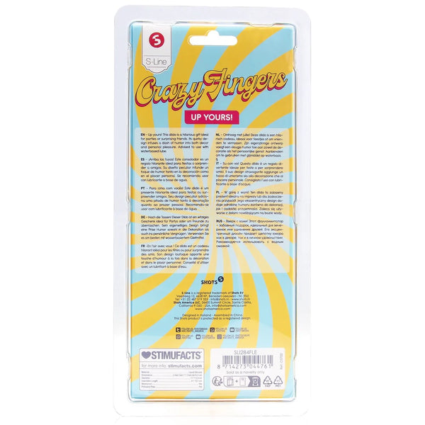 S-Line Crazy Fingers Up Yours Finger Silicone Dildo