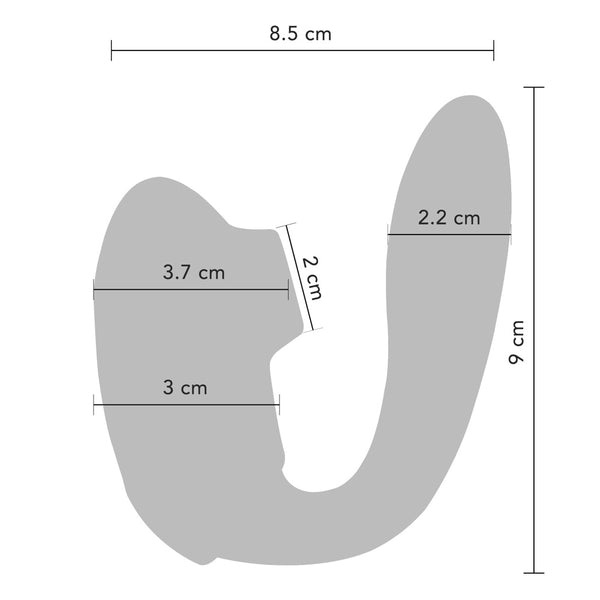 Xocoon Couples Foreplay Enhancer Rechargeable Clitoral Suction Vibrator - Extreme Toyz Singapore - https://extremetoyz.com.sg - Sex Toys and Lingerie Online Store - Bondage Gear / Vibrators / Electrosex Toys / Wireless Remote Control Vibes / Sexy Lingerie and Role Play / BDSM / Dungeon Furnitures / Dildos and Strap Ons  / Anal and Prostate Massagers / Anal Douche and Cleaning Aide / Delay Sprays and Gels / Lubricants and more...