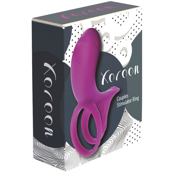 Xocoon Couples Rechargeable Stimulator Ring  with Remote Control - Extreme Toyz Singapore - https://extremetoyz.com.sg - Sex Toys and Lingerie Online Store - Bondage Gear / Vibrators / Electrosex Toys / Wireless Remote Control Vibes / Sexy Lingerie and Role Play / BDSM / Dungeon Furnitures / Dildos and Strap Ons  / Anal and Prostate Massagers / Anal Douche and Cleaning Aide / Delay Sprays and Gels / Lubricants and more...