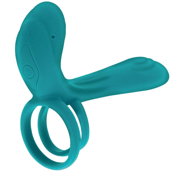 Xoccon Couples Rechargeable Vibrator Ring  with Remote Control - Extreme Toyz Singapore - https://extremetoyz.com.sg - Sex Toys and Lingerie Online Store - Bondage Gear / Vibrators / Electrosex Toys / Wireless Remote Control Vibes / Sexy Lingerie and Role Play / BDSM / Dungeon Furnitures / Dildos and Strap Ons  / Anal and Prostate Massagers / Anal Douche and Cleaning Aide / Delay Sprays and Gels / Lubricants and more...