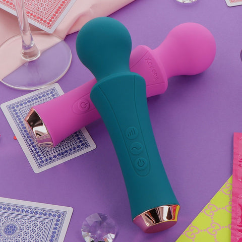 Xocoon The Personal Wand Rechargeable Vibrator - Extreme Toyz Singapore - https://extremetoyz.com.sg - Sex Toys and Lingerie Online Store - Bondage Gear / Vibrators / Electrosex Toys / Wireless Remote Control Vibes / Sexy Lingerie and Role Play / BDSM / Dungeon Furnitures / Dildos and Strap Ons  / Anal and Prostate Massagers / Anal Douche and Cleaning Aide / Delay Sprays and Gels / Lubricants and more...