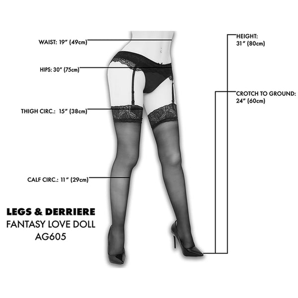 Fantasy Love Doll Waist Down With Stand