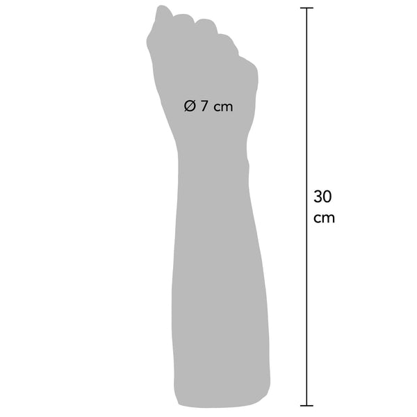 GET REAL Extreme 12" Vital-Skin Technology The Fist Dong