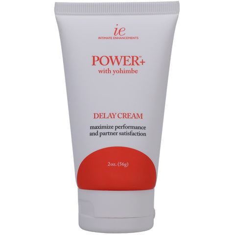 Doc Johnson Intimate Enhancements Power+ with Yohimbe Delay Cream 2 oz. - Extreme Toyz Singapore - https://extremetoyz.com.sg - Sex Toys and Lingerie Online Store - Bondage Gear / Vibrators / Electrosex Toys / Wireless Remote Control Vibes / Sexy Lingerie and Role Play / BDSM / Dungeon Furnitures / Dildos and Strap Ons &nbsp;/ Anal and Prostate Massagers / Anal Douche and Cleaning Aide / Delay Sprays and Gels / Lubricants and more...