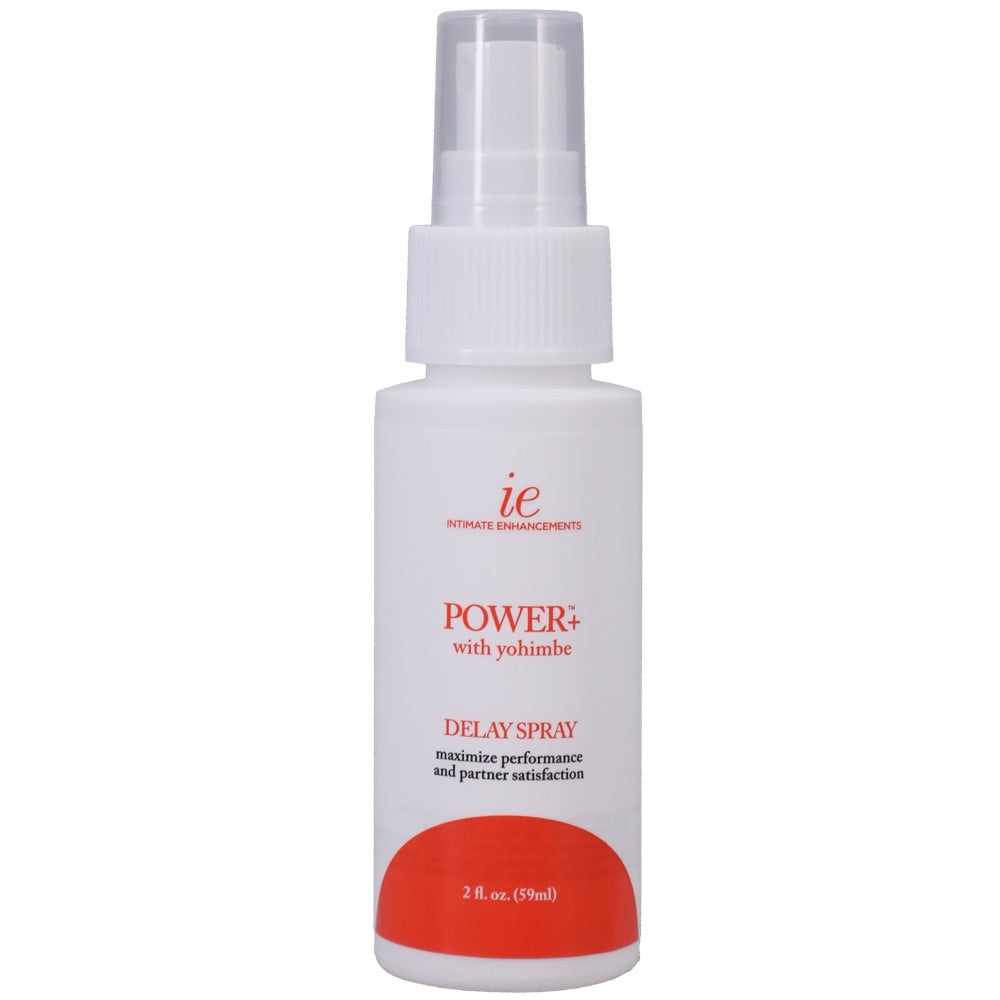 Doc Johnson Intimate Enhancements Power+ with Yohimbe Delay Spray 2 oz. - Extreme Toyz Singapore - https://extremetoyz.com.sg - Sex Toys and Lingerie Online Store - Bondage Gear / Vibrators / Electrosex Toys / Wireless Remote Control Vibes / Sexy Lingerie and Role Play / BDSM / Dungeon Furnitures / Dildos and Strap Ons &nbsp;/ Anal and Prostate Massagers / Anal Douche and Cleaning Aide / Delay Sprays and Gels / Lubricants and more...