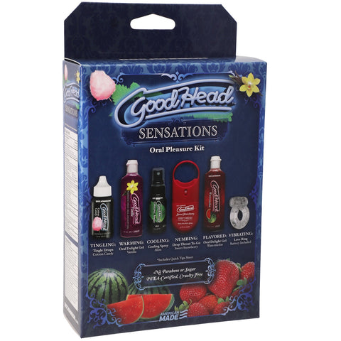 Doc Johnson GoodHead Sensations Oral Pleasure Kit - Extreme Toyz Singapore - https://extremetoyz.com.sg - Sex Toys and Lingerie Online Store - Bondage Gear / Vibrators / Electrosex Toys / Wireless Remote Control Vibes / Sexy Lingerie and Role Play / BDSM / Dungeon Furnitures / Dildos and Strap Ons &nbsp;/ Anal and Prostate Massagers / Anal Douche and Cleaning Aide / Delay Sprays and Gels / Lubricants and more...