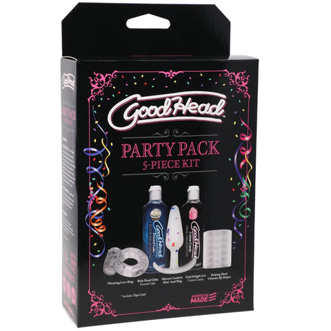 Doc Johnson GoodHead Party Pack Complete Oral Pleasure Kit - Extreme Toyz Singapore - https://extremetoyz.com.sg - Sex Toys and Lingerie Online Store - Bondage Gear / Vibrators / Electrosex Toys / Wireless Remote Control Vibes / Sexy Lingerie and Role Play / BDSM / Dungeon Furnitures / Dildos and Strap Ons &nbsp;/ Anal and Prostate Massagers / Anal Douche and Cleaning Aide / Delay Sprays and Gels / Lubricants and more...