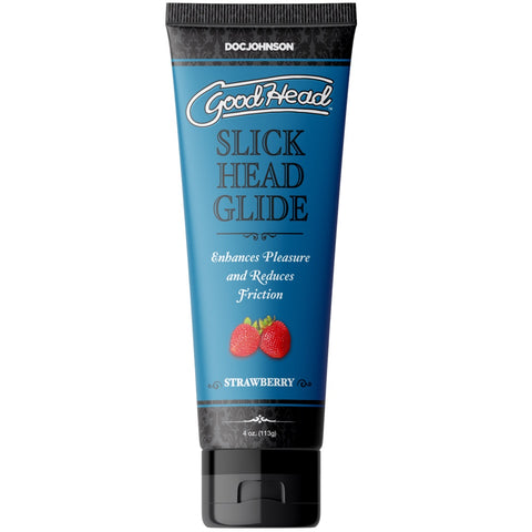 Doc Johnson GoodHead Slick Head Glide Strawberry 4 oz. - Extreme Toyz Singapore - https://extremetoyz.com.sg - Sex Toys and Lingerie Online Store - Bondage Gear / Vibrators / Electrosex Toys / Wireless Remote Control Vibes / Sexy Lingerie and Role Play / BDSM / Dungeon Furnitures / Dildos and Strap Ons &nbsp;/ Anal and Prostate Massagers / Anal Douche and Cleaning Aide / Delay Sprays and Gels / Lubricants and more...