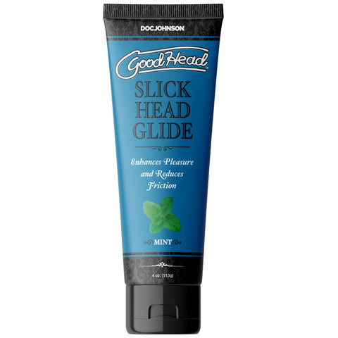 Doc Johnson GoodHead Slick Head Glide Mint 4 oz. - Extreme Toyz Singapore - https://extremetoyz.com.sg - Sex Toys and Lingerie Online Store - Bondage Gear / Vibrators / Electrosex Toys / Wireless Remote Control Vibes / Sexy Lingerie and Role Play / BDSM / Dungeon Furnitures / Dildos and Strap Ons &nbsp;/ Anal and Prostate Massagers / Anal Douche and Cleaning Aide / Delay Sprays and Gels / Lubricants and more...
