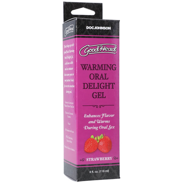 Doc Johnson GoodHead Warming Oral Delight Gel Strawberry 4 oz. - Extreme Toyz Singapore - https://extremetoyz.com.sg - Sex Toys and Lingerie Online Store - Bondage Gear / Vibrators / Electrosex Toys / Wireless Remote Control Vibes / Sexy Lingerie and Role Play / BDSM / Dungeon Furnitures / Dildos and Strap Ons &nbsp;/ Anal and Prostate Massagers / Anal Douche and Cleaning Aide / Delay Sprays and Gels / Lubricants and more...