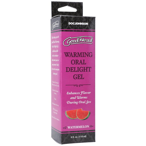 Doc Jonson GoodHead Warming Oral Delight Gel Watermelon 4 oz. - Extreme Toyz Singapore - https://extremetoyz.com.sg - Sex Toys and Lingerie Online Store - Bondage Gear / Vibrators / Electrosex Toys / Wireless Remote Control Vibes / Sexy Lingerie and Role Play / BDSM / Dungeon Furnitures / Dildos and Strap Ons &nbsp;/ Anal and Prostate Massagers / Anal Douche and Cleaning Aide / Delay Sprays and Gels / Lubricants and more...
