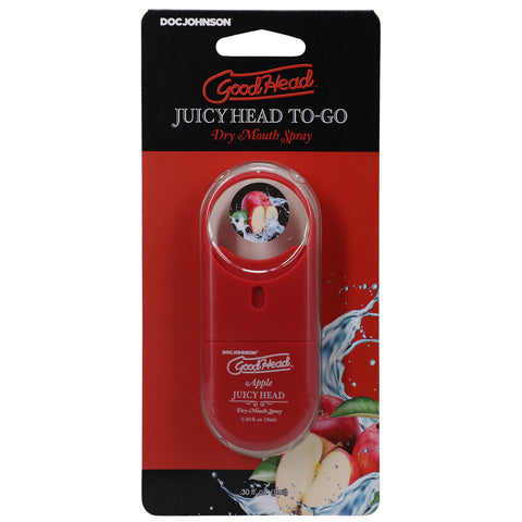 Doc Johnson GoodHead Juicy Head Spray To-Go Apple Dry Mouth Spray - Extreme Toyz Singapore - https://extremetoyz.com.sg - Sex Toys and Lingerie Online Store - Bondage Gear / Vibrators / Electrosex Toys / Wireless Remote Control Vibes / Sexy Lingerie and Role Play / BDSM / Dungeon Furnitures / Dildos and Strap Ons &nbsp;/ Anal and Prostate Massagers / Anal Douche and Cleaning Aide / Delay Sprays and Gels / Lubricants and more...