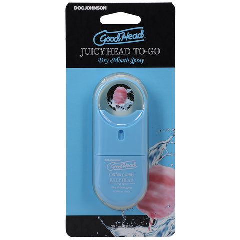 Doc Johnson GoodHead Juicy Head Spray To-Go Cotton Candy Dry Mouth Spray - Extreme Toyz Singapore - https://extremetoyz.com.sg - Sex Toys and Lingerie Online Store - Bondage Gear / Vibrators / Electrosex Toys / Wireless Remote Control Vibes / Sexy Lingerie and Role Play / BDSM / Dungeon Furnitures / Dildos and Strap Ons &nbsp;/ Anal and Prostate Massagers / Anal Douche and Cleaning Aide / Delay Sprays and Gels / Lubricants and more...