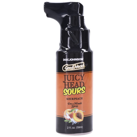 Doc Johnson GoodHead Juicy Head Sour Peach Dry Mouth Spray 2 oz. - Extreme Toyz Singapore - https://extremetoyz.com.sg - Sex Toys and Lingerie Online Store - Bondage Gear / Vibrators / Electrosex Toys / Wireless Remote Control Vibes / Sexy Lingerie and Role Play / BDSM / Dungeon Furnitures / Dildos and Strap Ons &nbsp;/ Anal and Prostate Massagers / Anal Douche and Cleaning Aide / Delay Sprays and Gels / Lubricants and more...