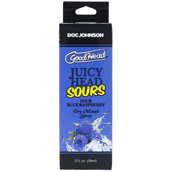 Doc Johnson GoodHead Juicy Head Sour Blue Raspberry Dry Mouth Spray 2 oz. -  Extreme Toyz Singapore - https://extremetoyz.com.sg - Sex Toys and Lingerie Online Store - Bondage Gear / Vibrators / Electrosex Toys / Wireless Remote Control Vibes / Sexy Lingerie and Role Play / BDSM / Dungeon Furnitures / Dildos and Strap Ons &nbsp;/ Anal and Prostate Massagers / Anal Douche and Cleaning Aide / Delay Sprays and Gels / Lubricants and more...