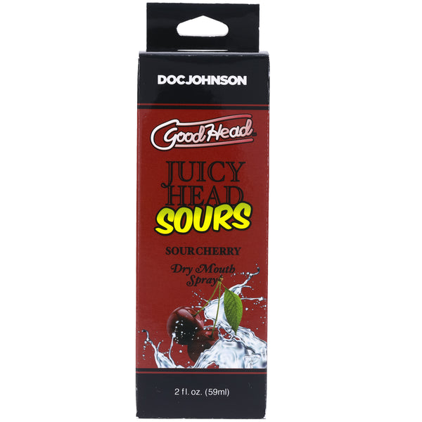 Doc Johnson GoodHead Juicy Head Sour Cherry Dry Mouth Spray 2 oz. - Extreme Toyz Singapore - https://extremetoyz.com.sg - Sex Toys and Lingerie Online Store - Bondage Gear / Vibrators / Electrosex Toys / Wireless Remote Control Vibes / Sexy Lingerie and Role Play / BDSM / Dungeon Furnitures / Dildos and Strap Ons &nbsp;/ Anal and Prostate Massagers / Anal Douche and Cleaning Aide / Delay Sprays and Gels / Lubricants and more...
