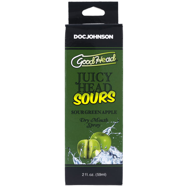 Doc Johnson GoodHead Juicy Head Sour Green Apple Dry Mouth Spray 2 oz. - Extreme Toyz Singapore - https://extremetoyz.com.sg - Sex Toys and Lingerie Online Store - Bondage Gear / Vibrators / Electrosex Toys / Wireless Remote Control Vibes / Sexy Lingerie and Role Play / BDSM / Dungeon Furnitures / Dildos and Strap Ons &nbsp;/ Anal and Prostate Massagers / Anal Douche and Cleaning Aide / Delay Sprays and Gels / Lubricants and more...