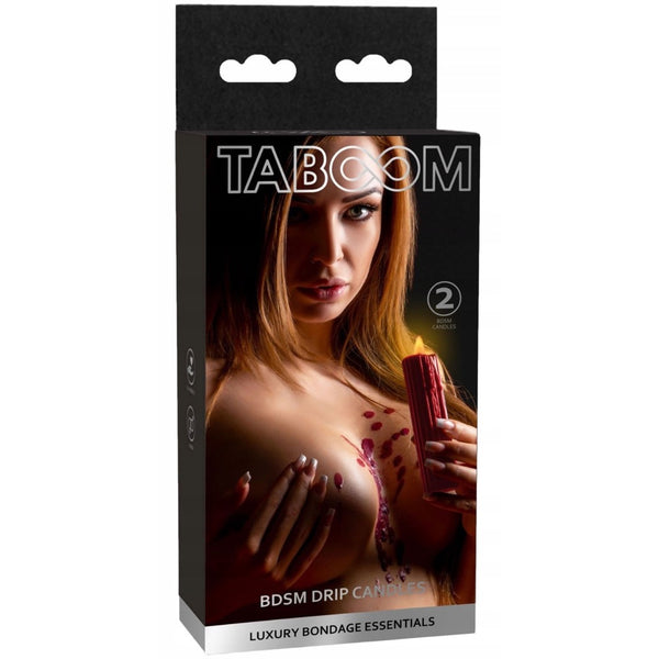 TABOOM BDSM Drip Candle - 2pcs - Extreme Toyz Singapore - https://extremetoyz.com.sg - Sex Toys and Lingerie Online Store - Bondage Gear / Vibrators / Electrosex Toys / Wireless Remote Control Vibes / Sexy Lingerie and Role Play / BDSM / Dungeon Furnitures / Dildos and Strap Ons  / Anal and Prostate Massagers / Anal Douche and Cleaning Aide / Delay Sprays and Gels / Lubricants and more...