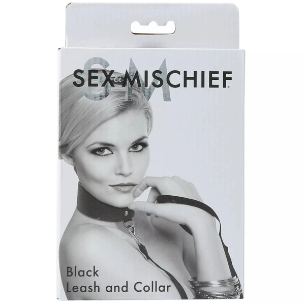 Sex & Mischief Black Collar & Leash