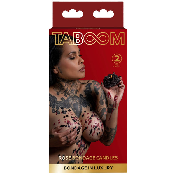 TABOOM Rose Japanese Drip Candle - 2pcs - Extreme Toyz Singapore - https://extremetoyz.com.sg - Sex Toys and Lingerie Online Store - Bondage Gear / Vibrators / Electrosex Toys / Wireless Remote Control Vibes / Sexy Lingerie and Role Play / BDSM / Dungeon Furnitures / Dildos and Strap Ons  / Anal and Prostate Massagers / Anal Douche and Cleaning Aide / Delay Sprays and Gels / Lubricants and more...